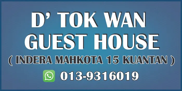 D' TOKWAN GUESTHOUSE Picture 9