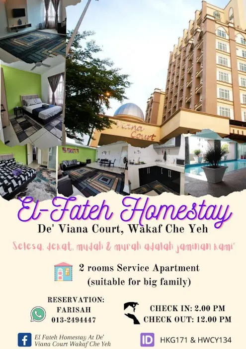 El Fateh Homestay Wakaf Che Yeh Kota Bharu Picture 1