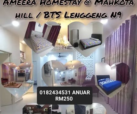 Ameera Homestay, Mahkota Hills