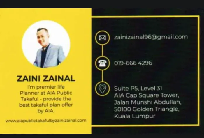 AIA PUBLIC TAKAFUL BY ZAINI ZAINAL Picture 2