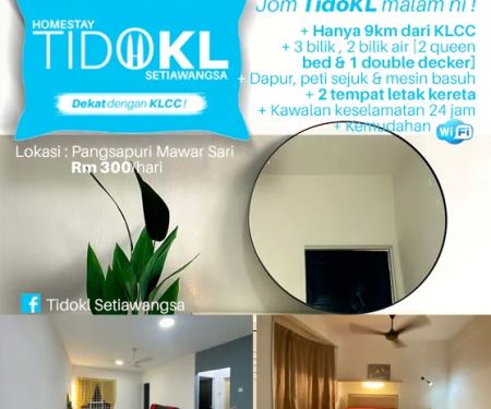 Homestay TidoKL Setiawangsa