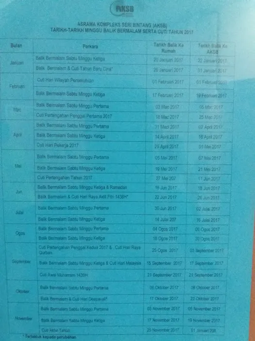 Asrama Kompleks Seri Bintang Picture 1