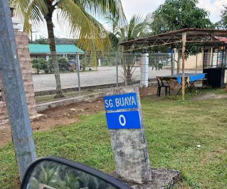 0 km Sungai Buaya