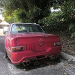 BAM cherry red Mercedes Benz