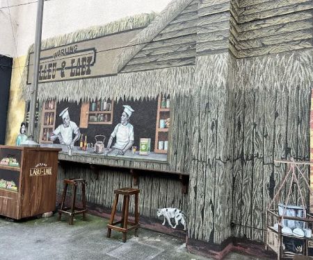 Murals or street art on Lorong Tuanku Abdul Rahman