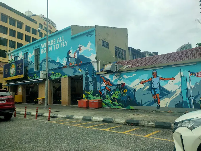 We Are All Born To Fly Mural Picture 1