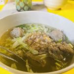 Cik su mi celup (Nasi ayam penyet)