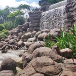 Mini waterfalls perdana botanical garden