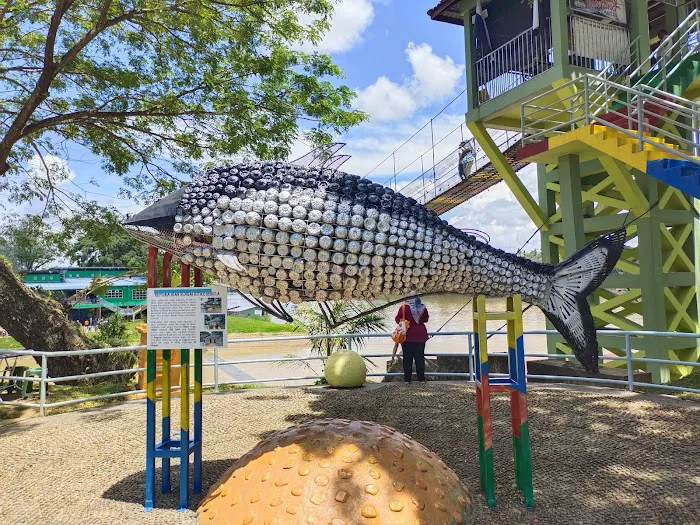 Replika ikan sungai kitar semula Picture 2