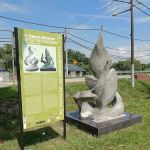 Battle of Slim River info board