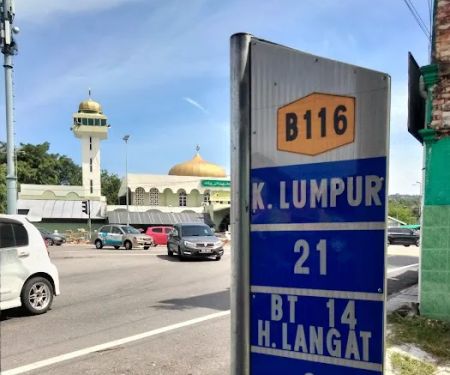 0km Batu 14 Hulu Langat (Route B116)