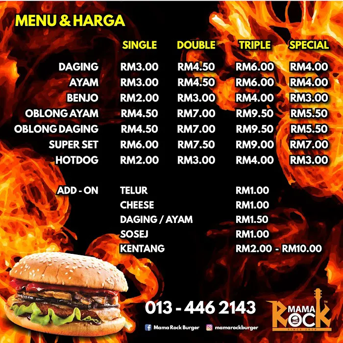 Mama Rock Burger Kuala Lipis Picture 10