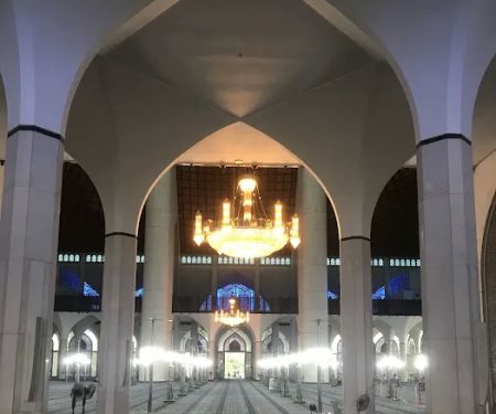 MSSAAS Tourists Main Entrance | Masjid Sultan Salahuddin Abdul Aziz Shah (Blue Mosque Malaysia)