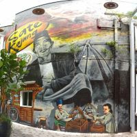 Kajang Dulu Dulu Mural Art ico