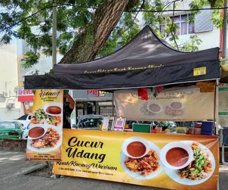 Cucur Udang Kuah Kacang Warisan