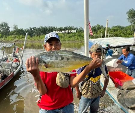 Pengkalan Sg kapar perjalanan ke ofb (tekong sony)