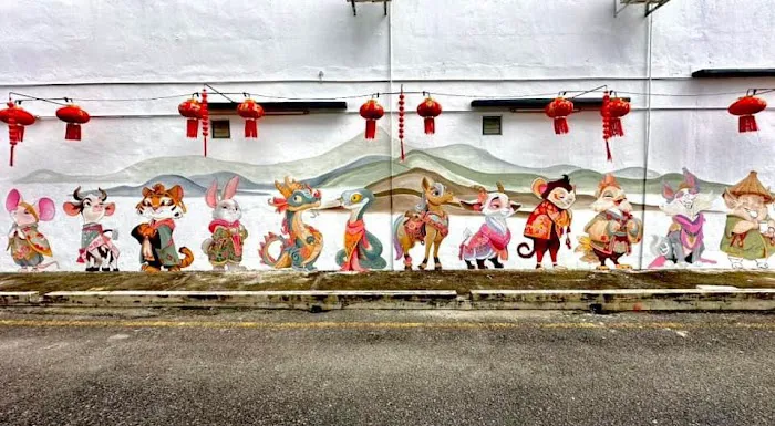 直凉十二生肖壁画 Zodiac Mural Picture 1