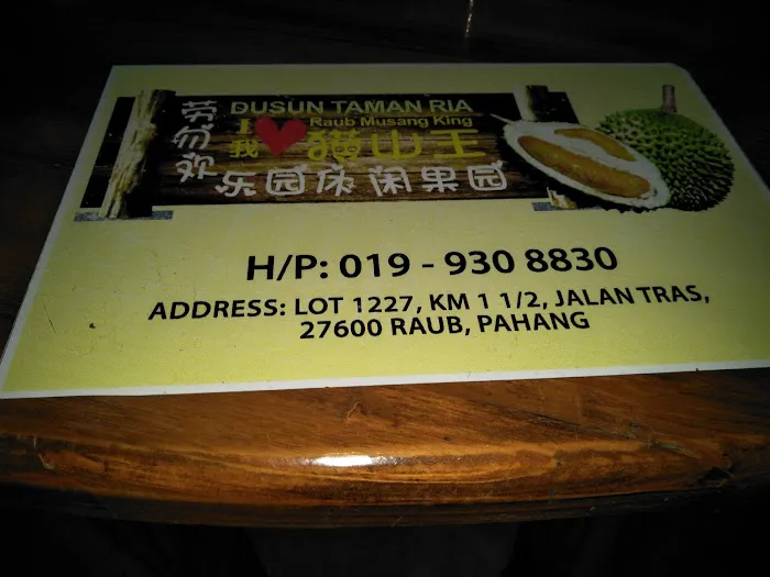 Musang King Raub Restaurant Picture 10