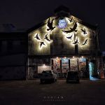 Flying Crow Street Art