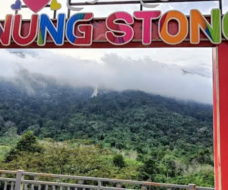 Gunung Stong Waterfall View