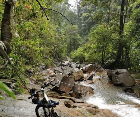 Trailhead Of Pelangi Trail