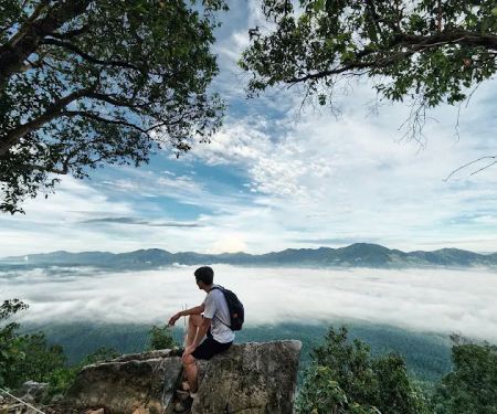 Bukit Senorang (Tapak mula laluan mendaki)