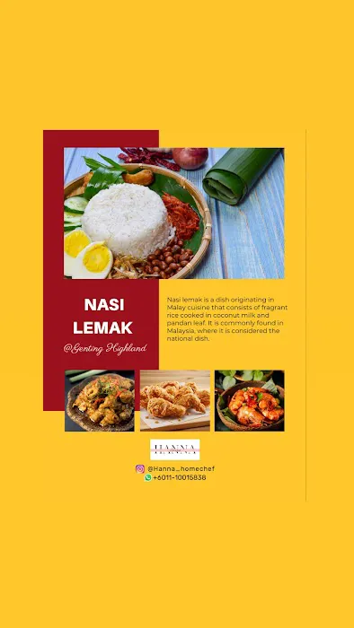 Nasi lemak Hanna Homechef Picture 1