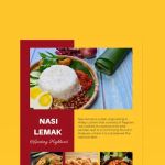 Nasi lemak Hanna Homechef