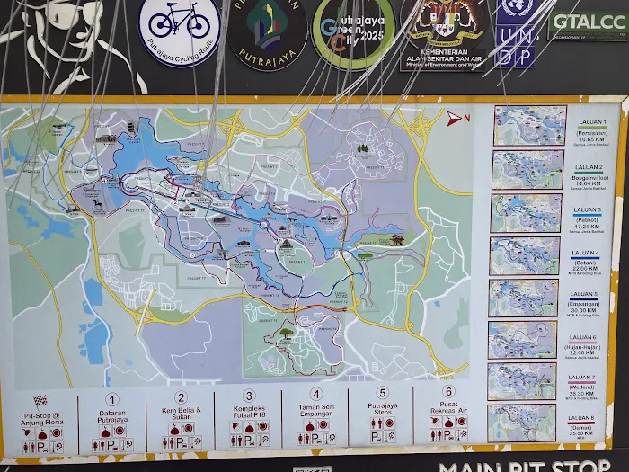 0 km Putrajaya Cycling Route Picture 7