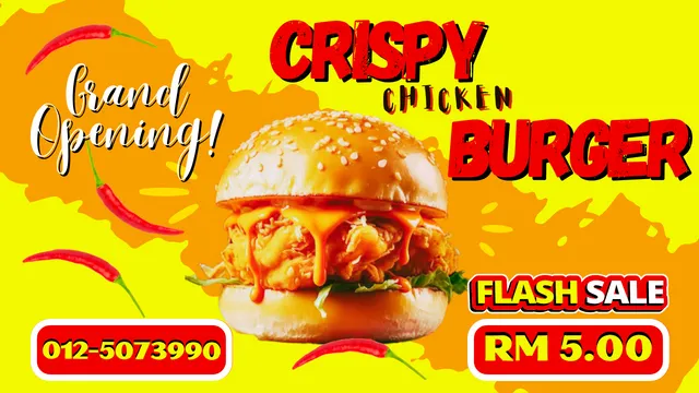 Crispy Chicken Burger (BTP) Picture 3