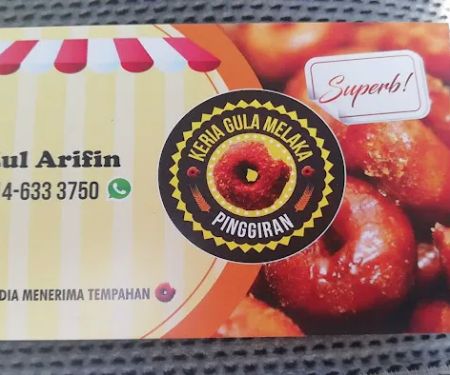 KERIA GULA MELAKA PINGGIRAN 3 STALL