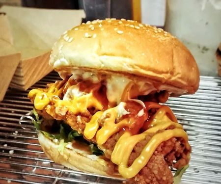 Meat Madness Smashed Burger