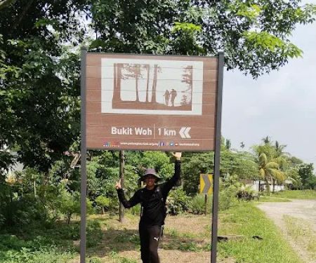 Trailhead Hiking Bukit Woh, Lanchang