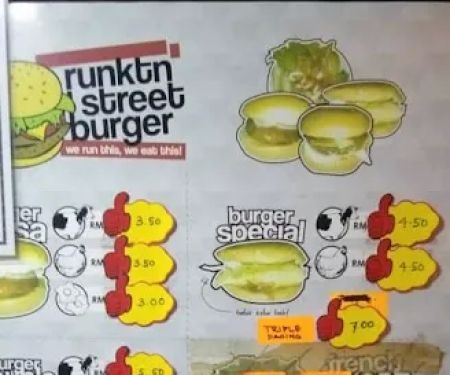 Run Kuantan Street Burger