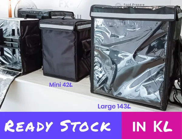 AUTO6000 Food Delivery Bag And Stainless Steel Table Supply Picture 3