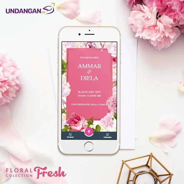 Undangan.my - Kad Jemputan Kahwin Kad Digital Wedding Majlis Persandingan Kad Undangan Invitation Picture 3