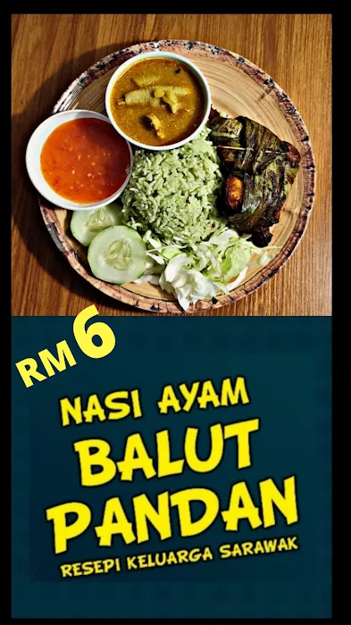 NASI AYAM BALUT PANDAN Picture 3
