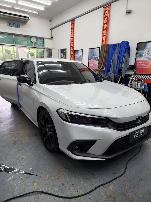 Enzo tint Shop LLumar mahkota Cheras windows film Picture 4