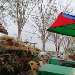 Kedai makan kunci air buang