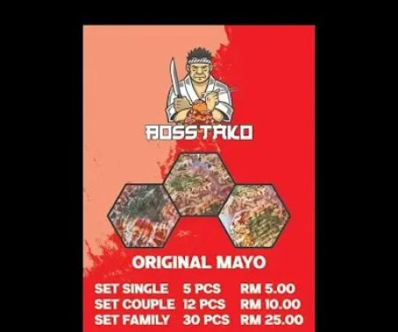 TAKOYAKI BOSS TAKO