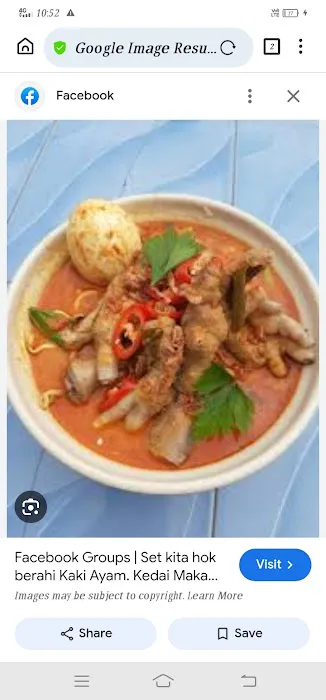 Medan Zaki Enterprise. Mee Kari kaki ayam Picture 1
