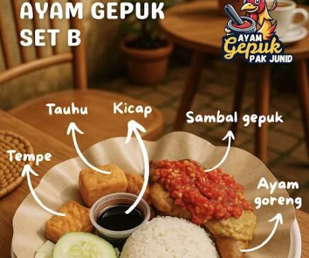 Ayam Gepuk Pak Junid