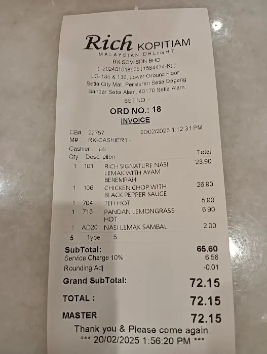RICH KOPITIAM SCM Picture 7