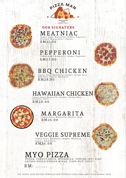 PIZZA MAN by LAZY CHEF Picture 5