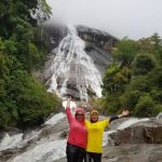 Dabong camp side stong hill waterfall