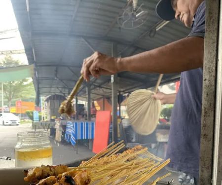 Din Satay Billboard