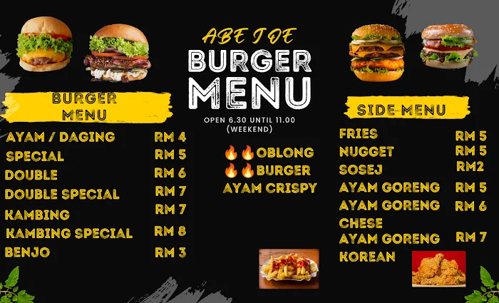 KEDAI BURGER ABE JOE Picture 1