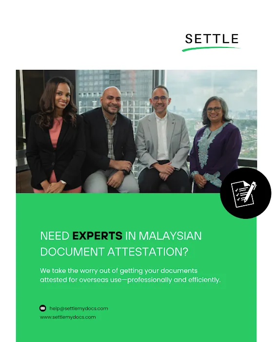 Settle My Docs - Document Attestation & Legalisation in Malaysia Picture 5