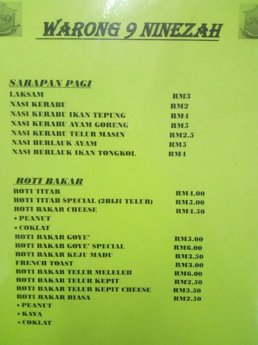 Warong 9 Nine Zah Picture 1