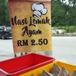 Nasi Lemak Ayam RM2.50